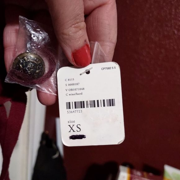 NWT Free People Maroon Red Ella Sergeant Military/Riding Jacket. - Picture 10 of 10